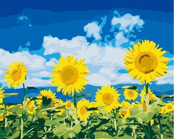 Paint By Numbers For Sale Painting By Numbers For Adults Beginner Flowers