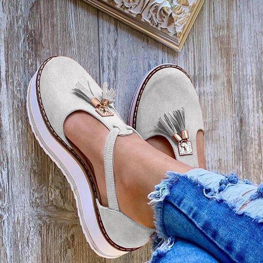 Summer Wedge Suede Plus Size Sandals
