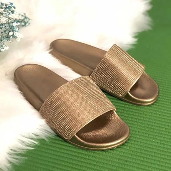 Fashion Daily Flat Summer Slippers Sandals
