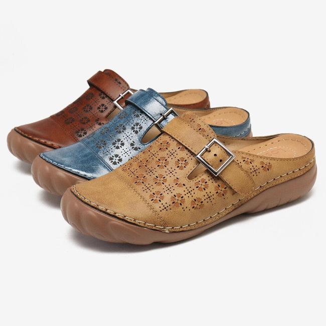 backless slip on sandals