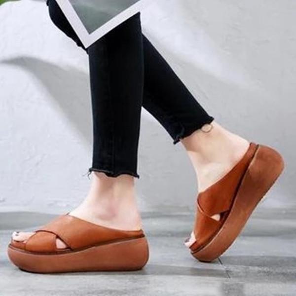 Women Thick Heel Platform Sandal