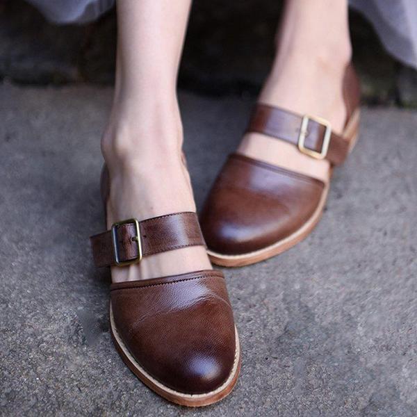 Comfortable Flat Large Size Women's Sandals