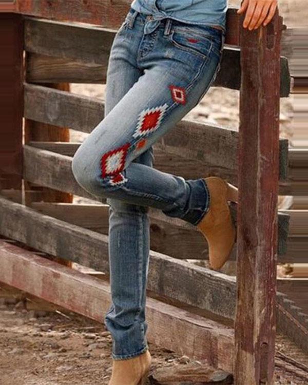 Simple Cowboy Pants For Women
