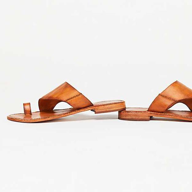 Vintage Summer Flat Flip-flops Slip-On Sandals Slippers