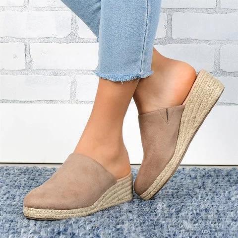 flat mules closed toe