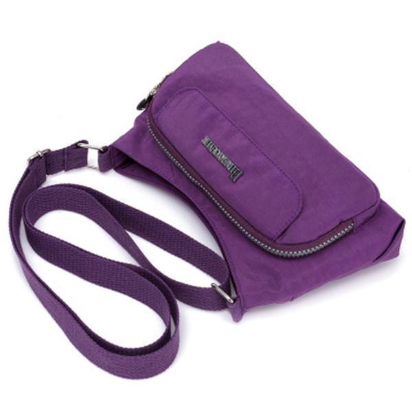 Women Solid Waterproof Bag Casual Storage Bag