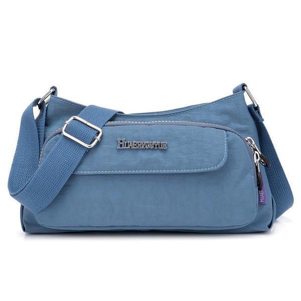 Women Solid Waterproof Bag Casual Storage Bag