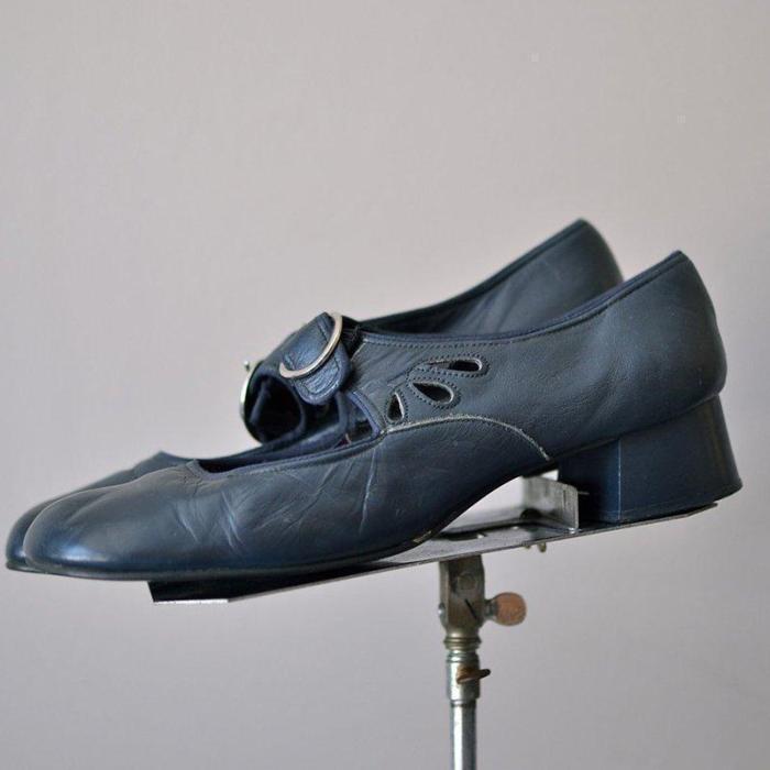 Mary Jane Summer Low Heel Vintage Women Shoes