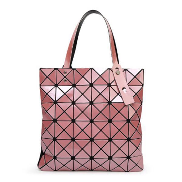 Women Diamond Pattern Handbag Causal Shoulder Bag