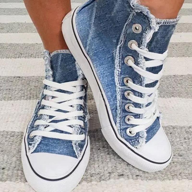 110 denim canvas shoes