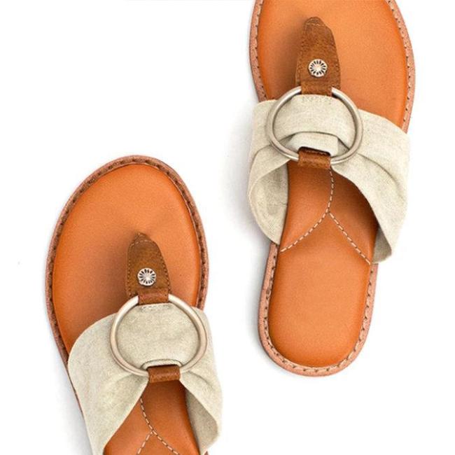 summer rubber sandals