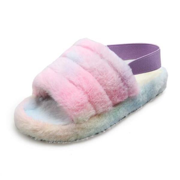 Hairy  Fur Comfortably Worn Home Slippers
