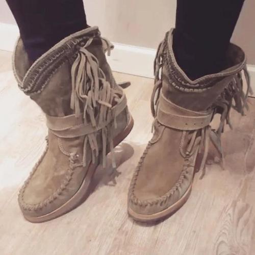 Casual Suede All Season Boots