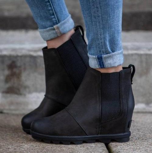 Women’s Vintage Style Wedge Boots