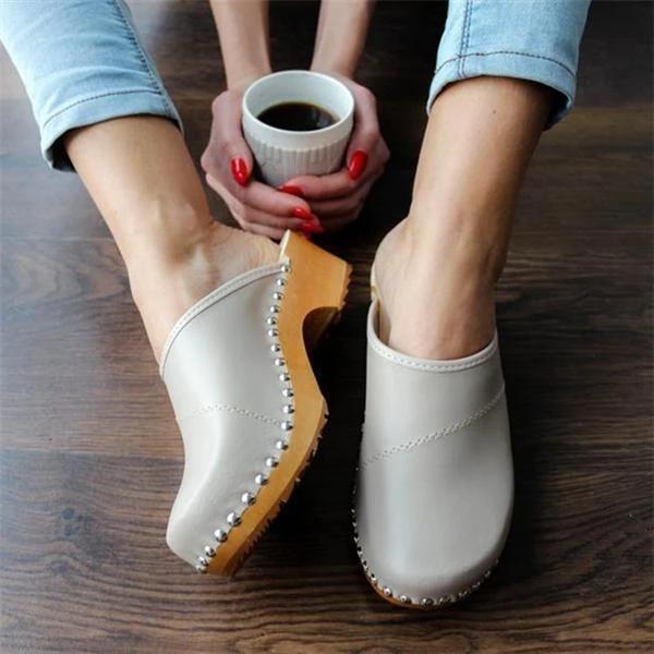 Women Swedish clogs Sandals
