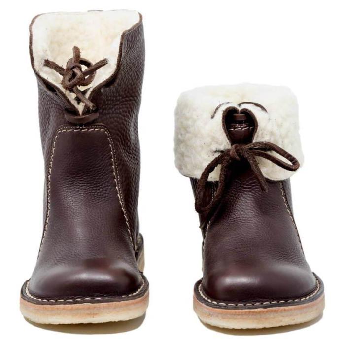 Women Casual Vintage Boots Winter Snow Boots
