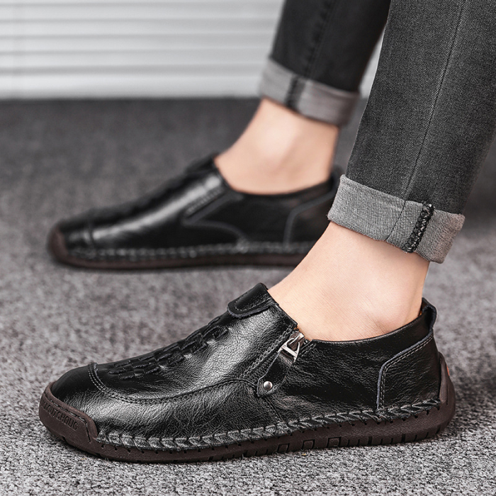 Men's Comfy Casual Leather Shoes Loafers