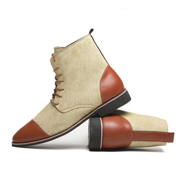 Oxfords Fashion Leather Boots
