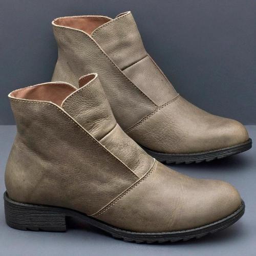 Pu Leather Spring/Fall Boots