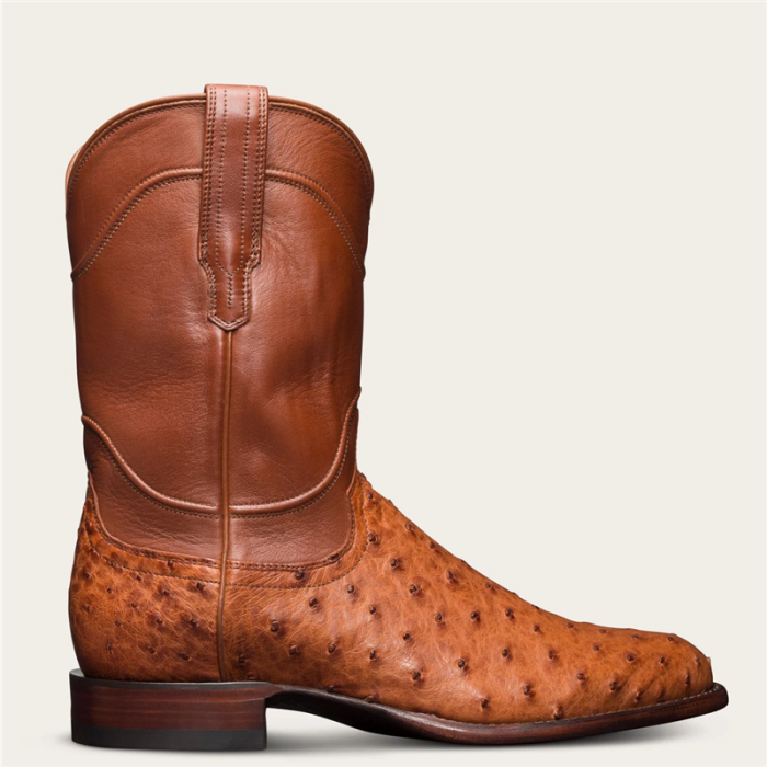 Men's Vintage Leather Exotic Roper Boots