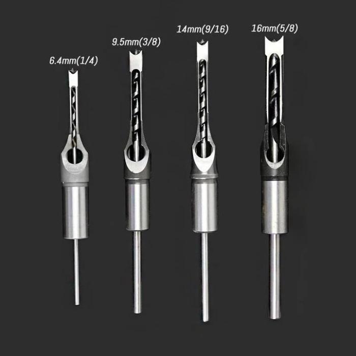 Hollow Chisel Mortise Drill Tool (1SET)