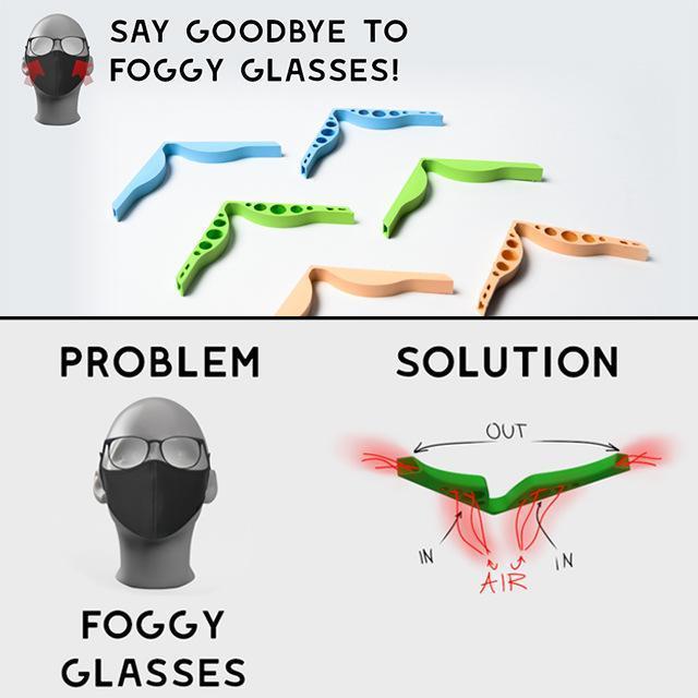 Fog-Free  Accessory for masks (5 PCS) -Prevent Eyeglasses From Fogging
