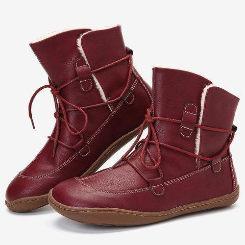 men's flat heel boots