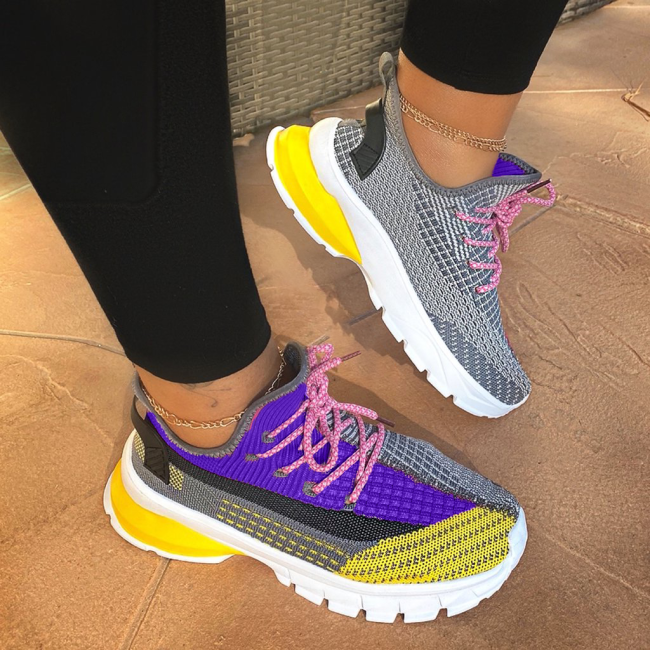 fuchsia sneakers