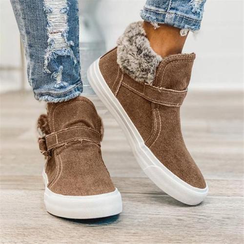 Buckle High Top Boots