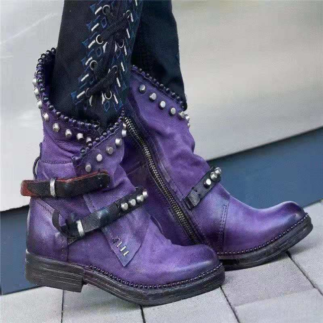 Fashion Designed Women Riding Ankle Boots