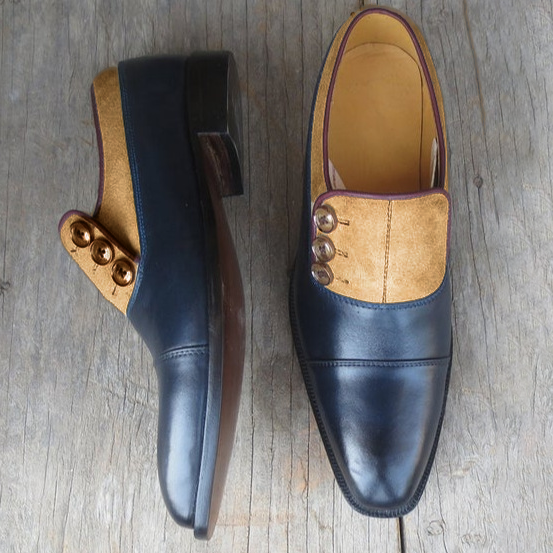 Men's Handmade Leather Oxfords Shoes