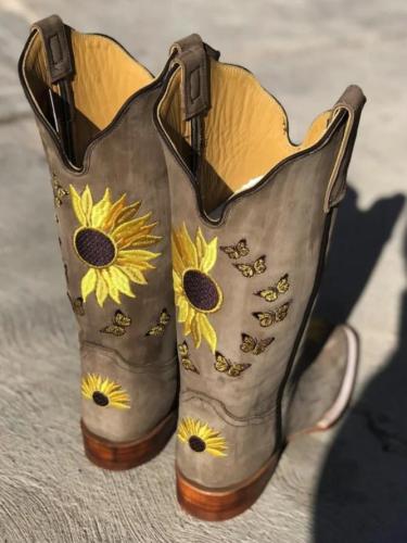 Winter Daily Closed Toe Boho Boots