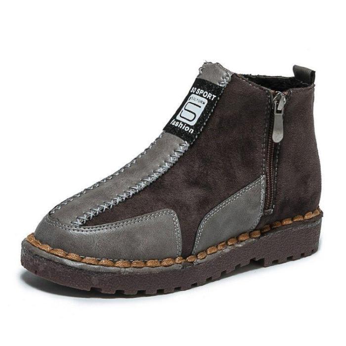 *Womens Platform Flat Bottom Martin Sneakers Ankle Boots