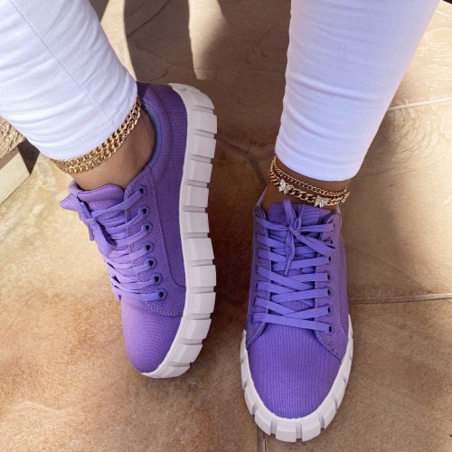 Cute Thickened Biscuit Base Sneakers