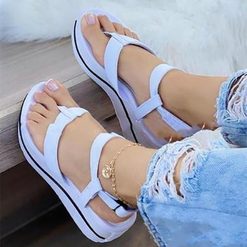Comfy Sole Buckle Sandals