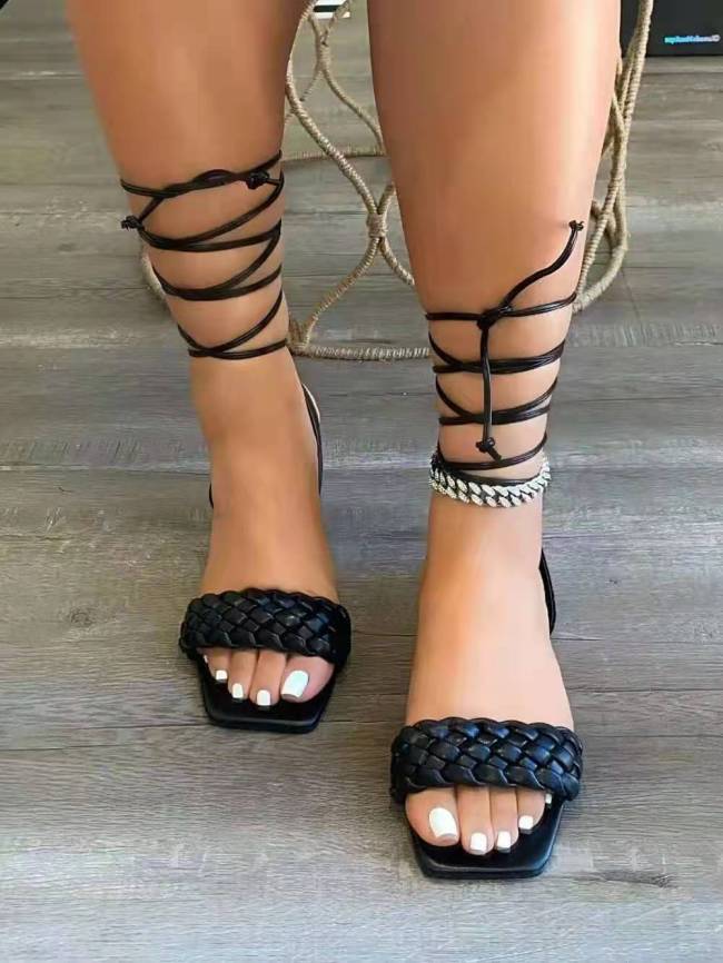 Women's Lace Up Jamie Sandals