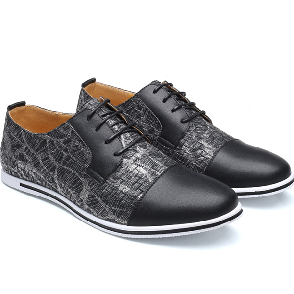 New Soft Surface Men's Handmade Fashion Leather Shoes