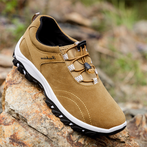 Men's Outdoor Leather Casual Non-slip Wear-Resistant  Shoes
