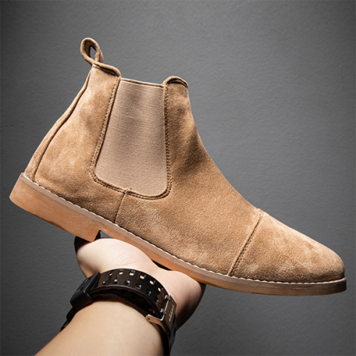 Mens Handmade Suede Formal Boots