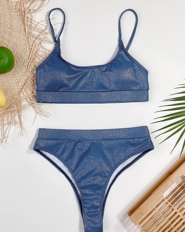 Women's Shining Bikini Swimsuit