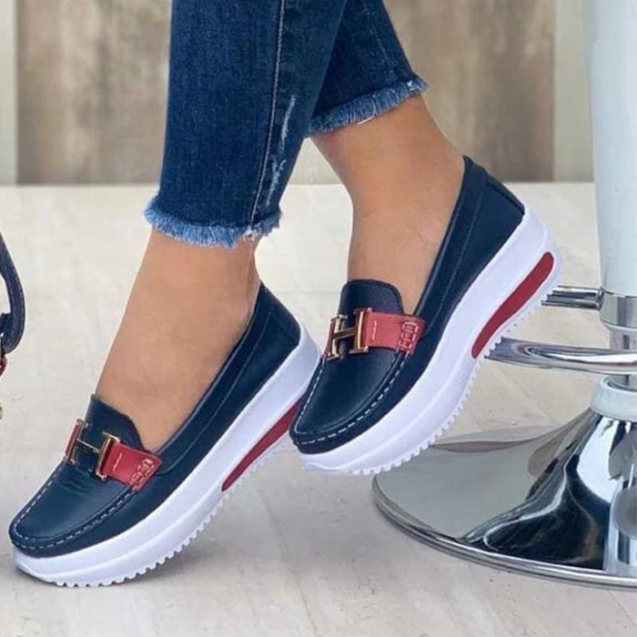 🔥Hot Sale🔥Womens Casual Comfortable Platform Loafers