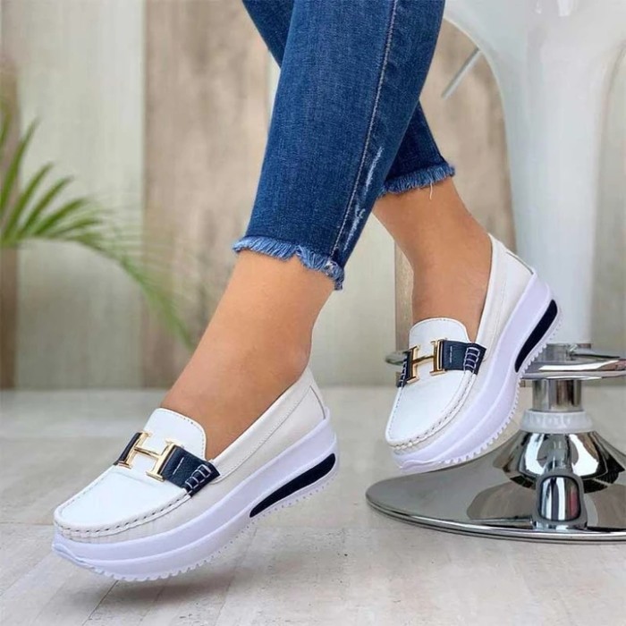 🔥Hot Sale🔥Womens Casual Comfortable Platform Loafers