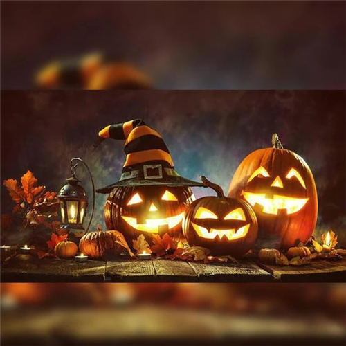 Halloween Talking Animated Pumpkin With Built-In Projector & Speaker