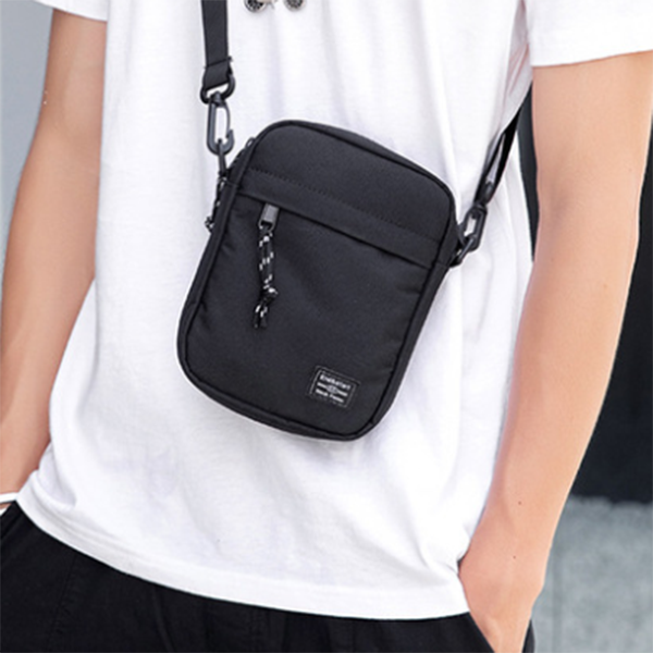 Men's One-shoulder Mini Bag Trendy Lightweight Diagonal Bag