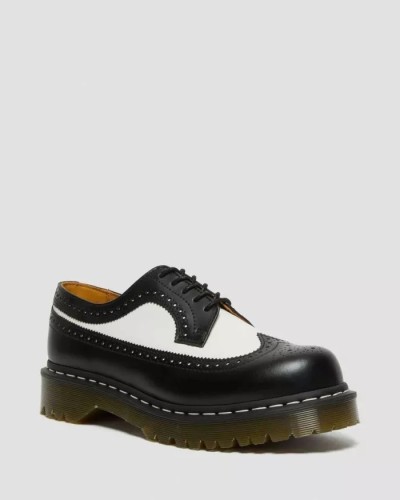 SMOOTH LEATHER BROGUE SHOES