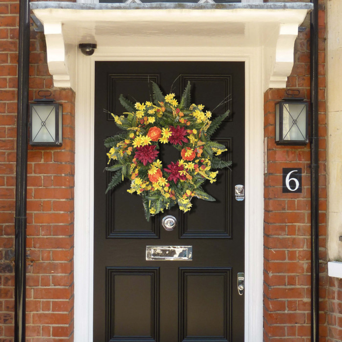 Summer Front Door Wreath