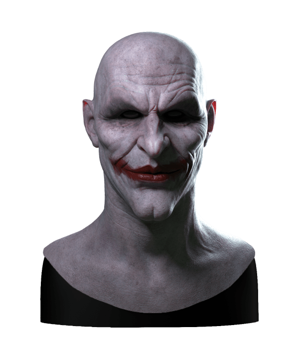 Arkham Joker Halloween Mask