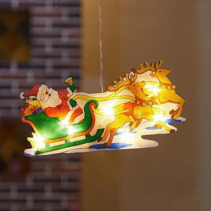 Christmas Window Decoration Hanging Lights(🎅 Christmas Early Special Offer - 50% OFF)