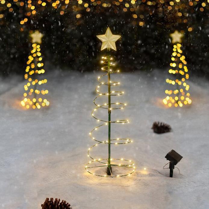 Christmas Sale Last Day 50% OFF - Solar Metal LED Christmas Tree