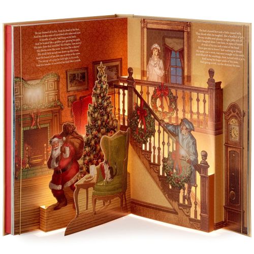The Night Before Christmas Pop-Up Book With Light And Sound